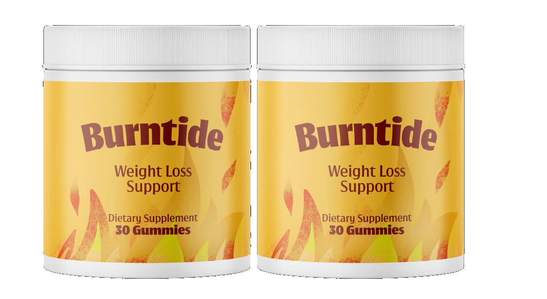 Two bottles of Burntide gummies